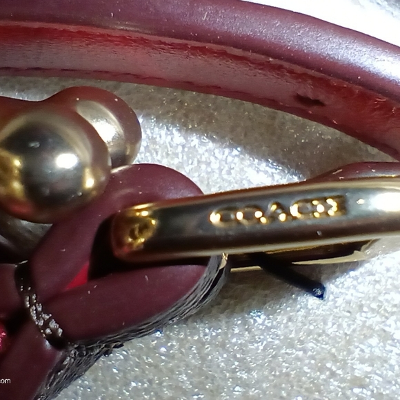 NWT Coach Signature Dog Color Size Small - Picture 6 of 9